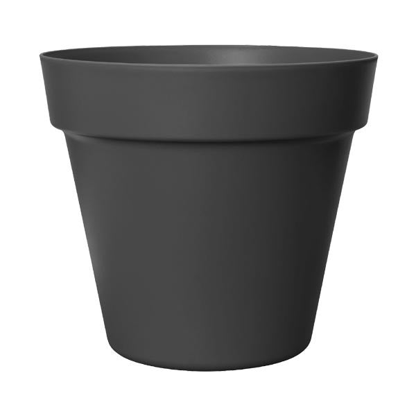 Elho 25cm Florus Paris Flowerpot Plant Pot - Anthracite