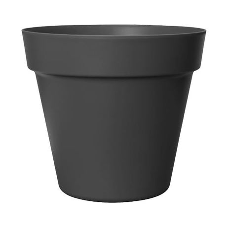 Elho 25cm Florus Paris Flowerpot Plant Pot - Anthracite - Old Railway Line Garden Centre