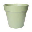 Elho 25cm Florus Paris Flowerpot Plant Pot - Mint Green - Old Railway Line Garden Centre