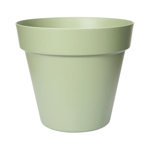 Elho 25cm Florus Paris Flowerpot Plant Pot - Mint Green - Old Railway Line Garden Centre