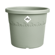Elho 30cm Algarve Cylindro Plastic Pot - Thyme Green - Old Railway Line Garden Centre