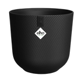 Elho 30cm Jazz Round Plastic Pot - Black