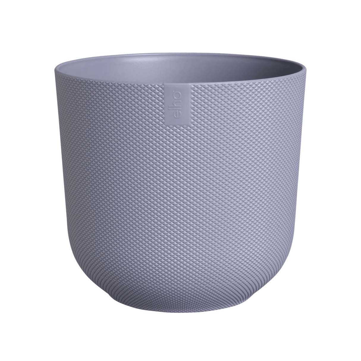 Elho 30cm Lavender Lilac Jazz Round Recycled Plastic Pot - Old Railway Line Garden Centre