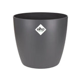 Elho 30cm Pairs Flower Pot - Anthracite - Old Railway Line Garden Centre
