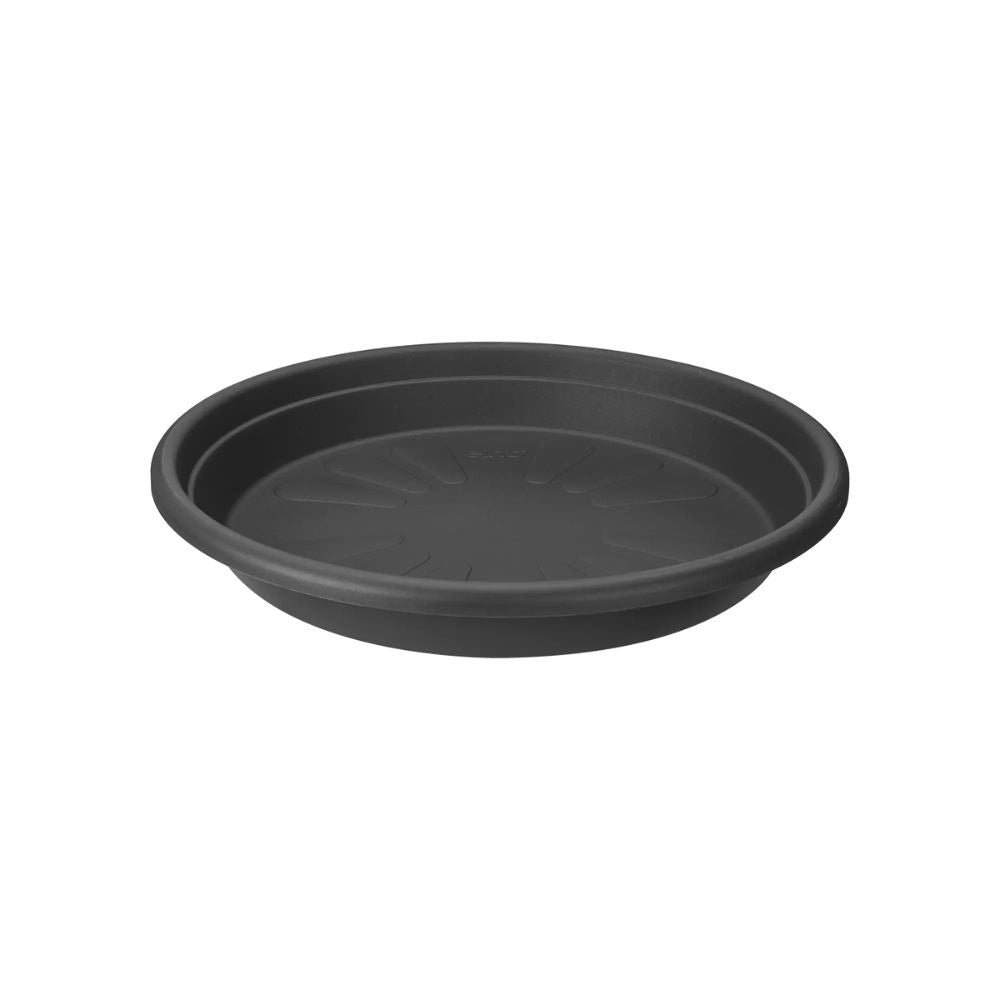Elho 32cm Universal Round Plant Pot Saucer - Anthracite