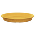 Elho 32cm Universal Round Plant Pot Saucer - Mustard - Old Railway Line Garden Centre