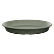 Elho 32cm Universal Round Plant Pot Saucer - Olive Green - Old Railway Line Garden Centre