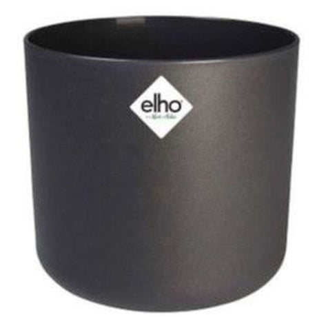 Elho 35cm Anthracite B.For Soft Round Pot - Old Railway Line Garden Centre