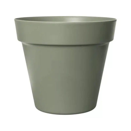 Elho 35cm Florus Paris Flowerpot Plant Pot - Olive Green - Old Railway Line Garden Centre