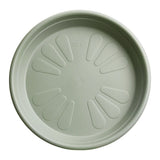 Elho 35cm Universal Round Plant Pot Saucer - Olive Green - Old Railway Line Garden Centre