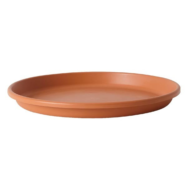 Elho 44cm Universal Round Plant Pot Saucer - Terracotta