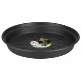 Elho 45cm Green Basics Saucer - Living Black