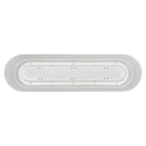 Elho 70cm White Long Greenville Recycled Plastic Trough - Old Railway Line Garden Centre