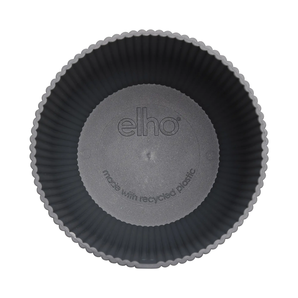 Elho 7cm Vibes Fold Round Mini Pot - Anthracite