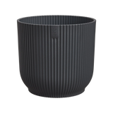 Elho 9cm Vibes Fold Round Mini Pot - Anthracite