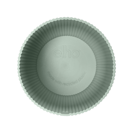 Elho 9cm Vibes Fold Round Mini Pot - Sorbet Green - Old Railway Line Garden Centre