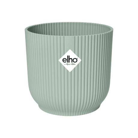 Elho 9cm Vibes Fold Round Mini Pot - Sorbet Green - Old Railway Line Garden Centre