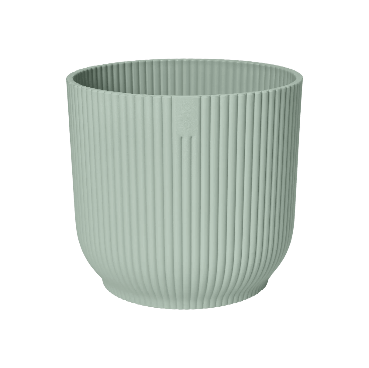 Elho 9cm Vibes Fold Round Mini Pot - Sorbet Green - Old Railway Line Garden Centre