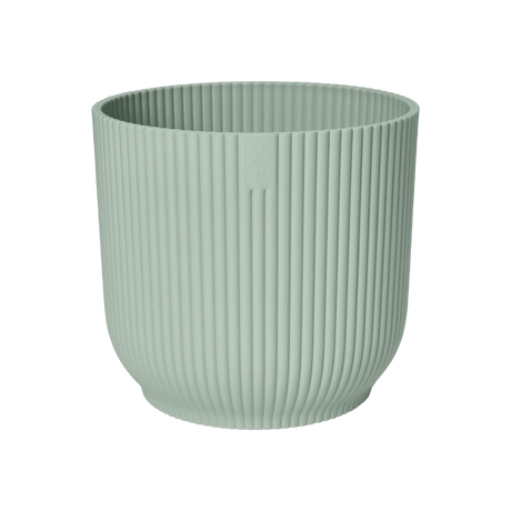 Elho 9cm Vibes Fold Round Mini Pot - Sorbet Green - Old Railway Line Garden Centre