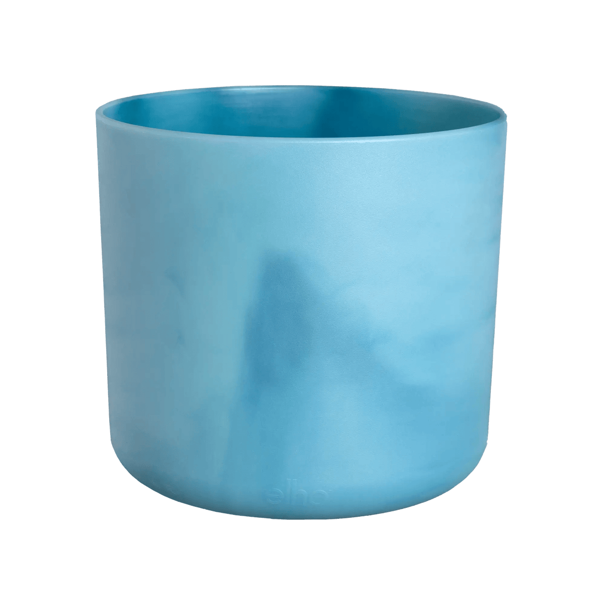 Elho Ocean Collection Atlantic Blue Recycled Waste Round Indoor Pot 16cm - Old Railway Line Garden Centre