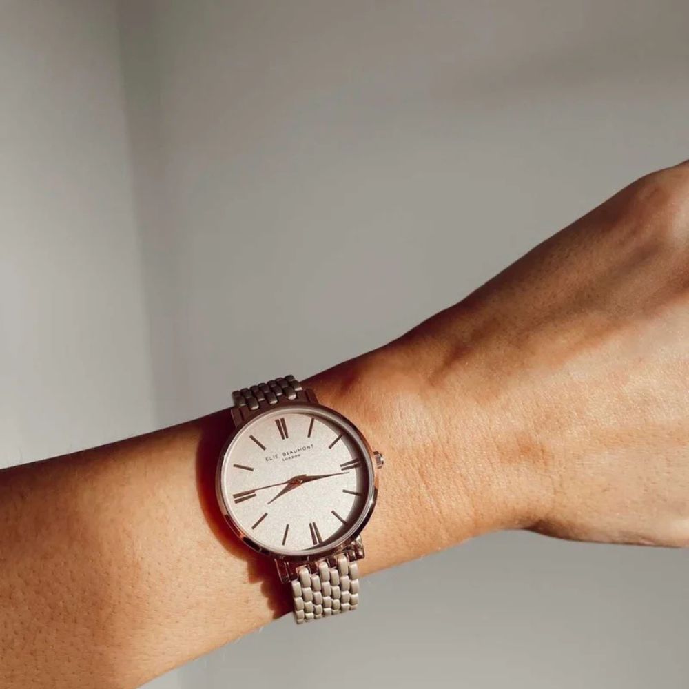 Elie Beaumont Noir Champagne Watch