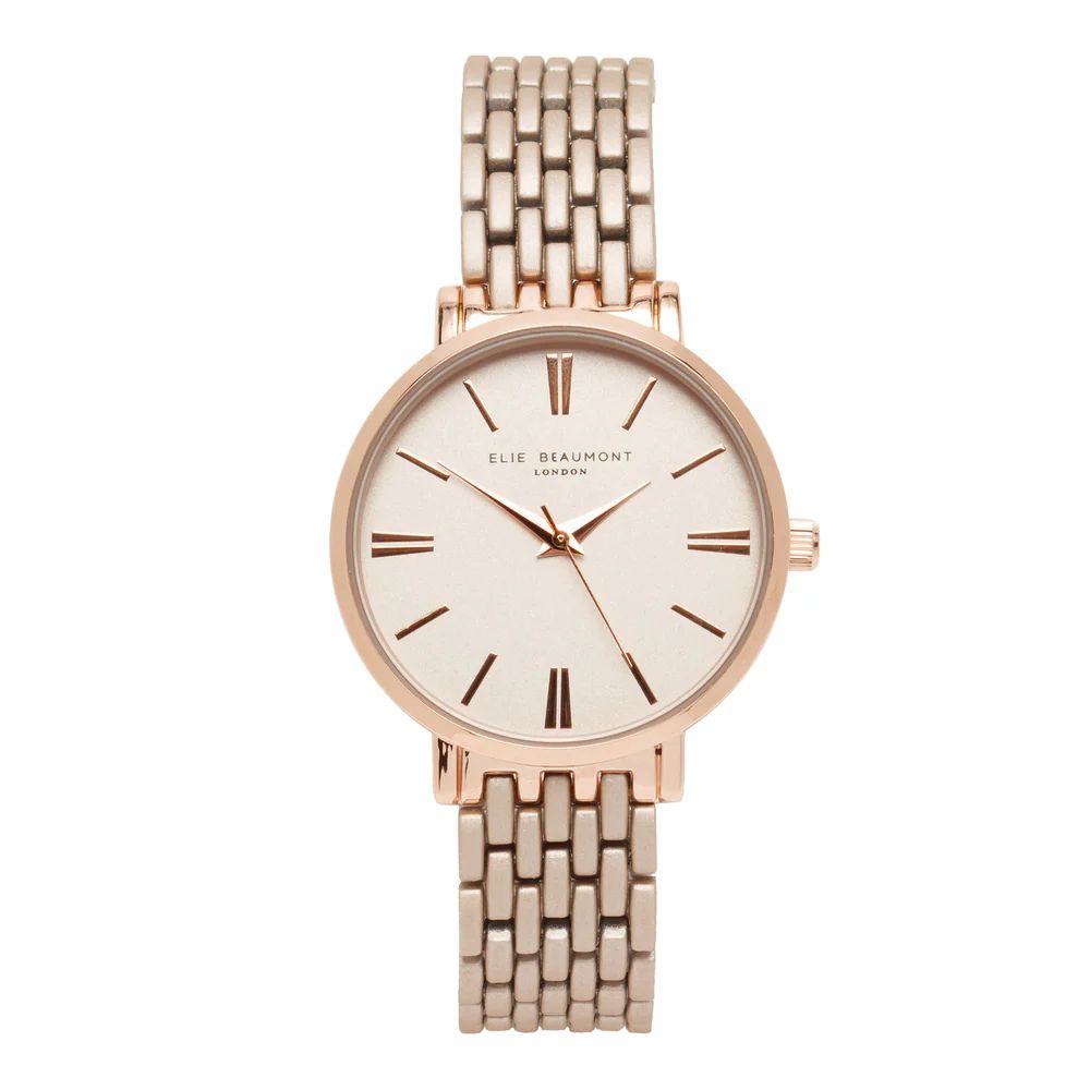 Elie Beaumont Noir Champagne Watch