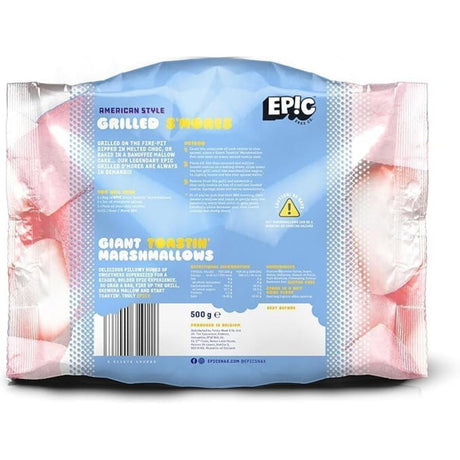 Epic 500g Giant American Style Toasting Marshmallows - Old Railway Line Garden Centre