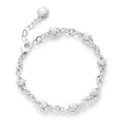Equilibrium 1cm Contemporary Modern Kisses Bracelet - Silver - Old Railway Line Garden Centre