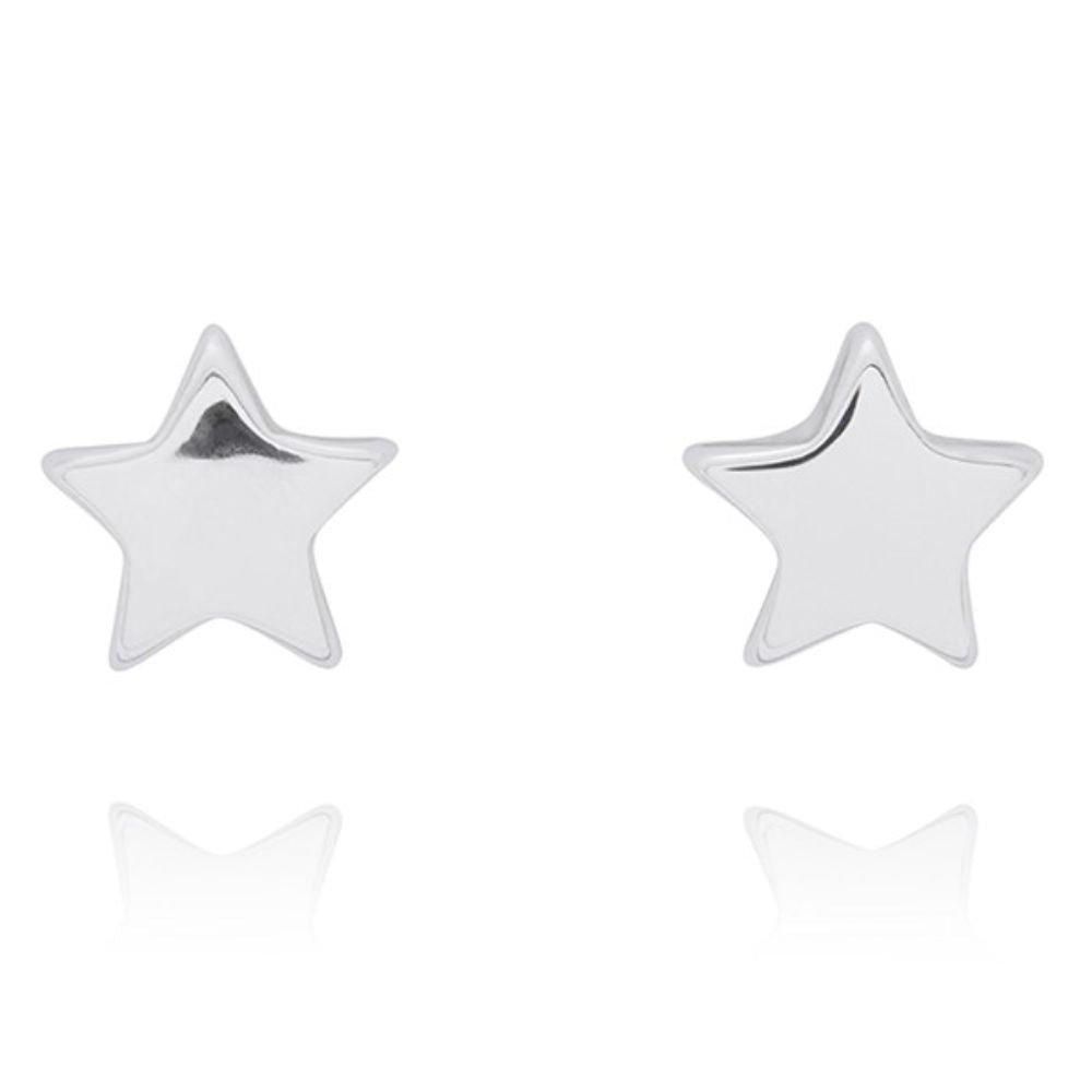 Equilibrium 3 Pairs Silver Plated Earrings Butterfly Flower Star