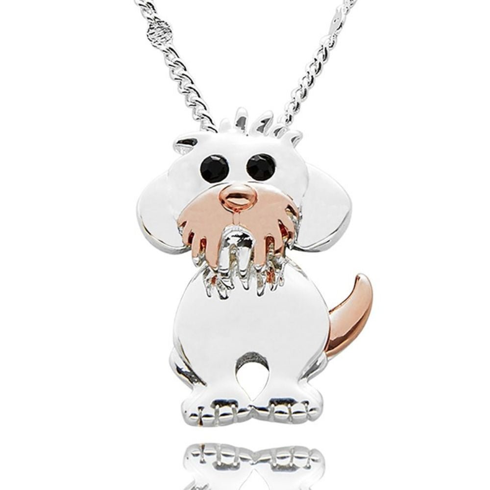 Equilibrium Mans Best Friend Two Tone Necklace - Old Railway Line Garden Centre