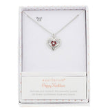 Equilibrium Poppy Double Heart Necklace