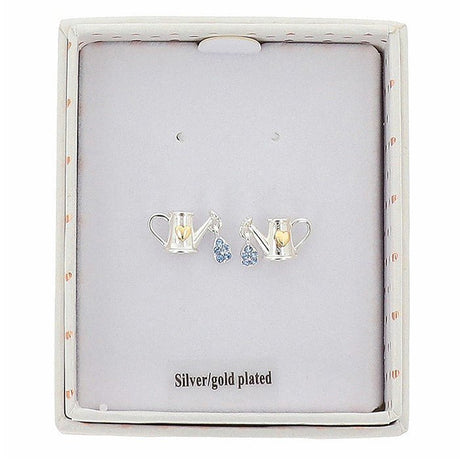 Equilibrium Secret Garden Two Tone Watering Can Earrings - Old Railway Line Garden Centre