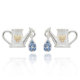 Equilibrium Secret Garden Two Tone Watering Can Earrings