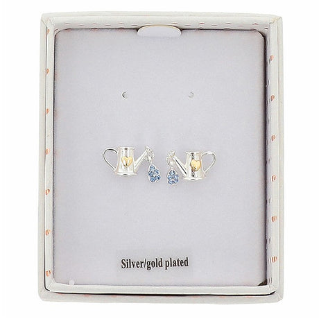 Equilibrium Secret Garden Two Tone Watering Can Earrings