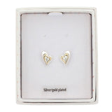 Equilibrium Te Amo Encircled Heart Silver Plated Necklace