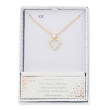 Equilibrium Te Amo Pretty Heart Gold Plated Necklace