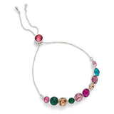 Equilibrium Vibrant Glam Rox Friendship Bracelet - Silver - Old Railway Line Garden Centre