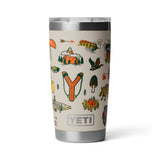 Yeti Rambler 20oz (591ml) Tumbler with Magslider Lid- Cape Summer Camp