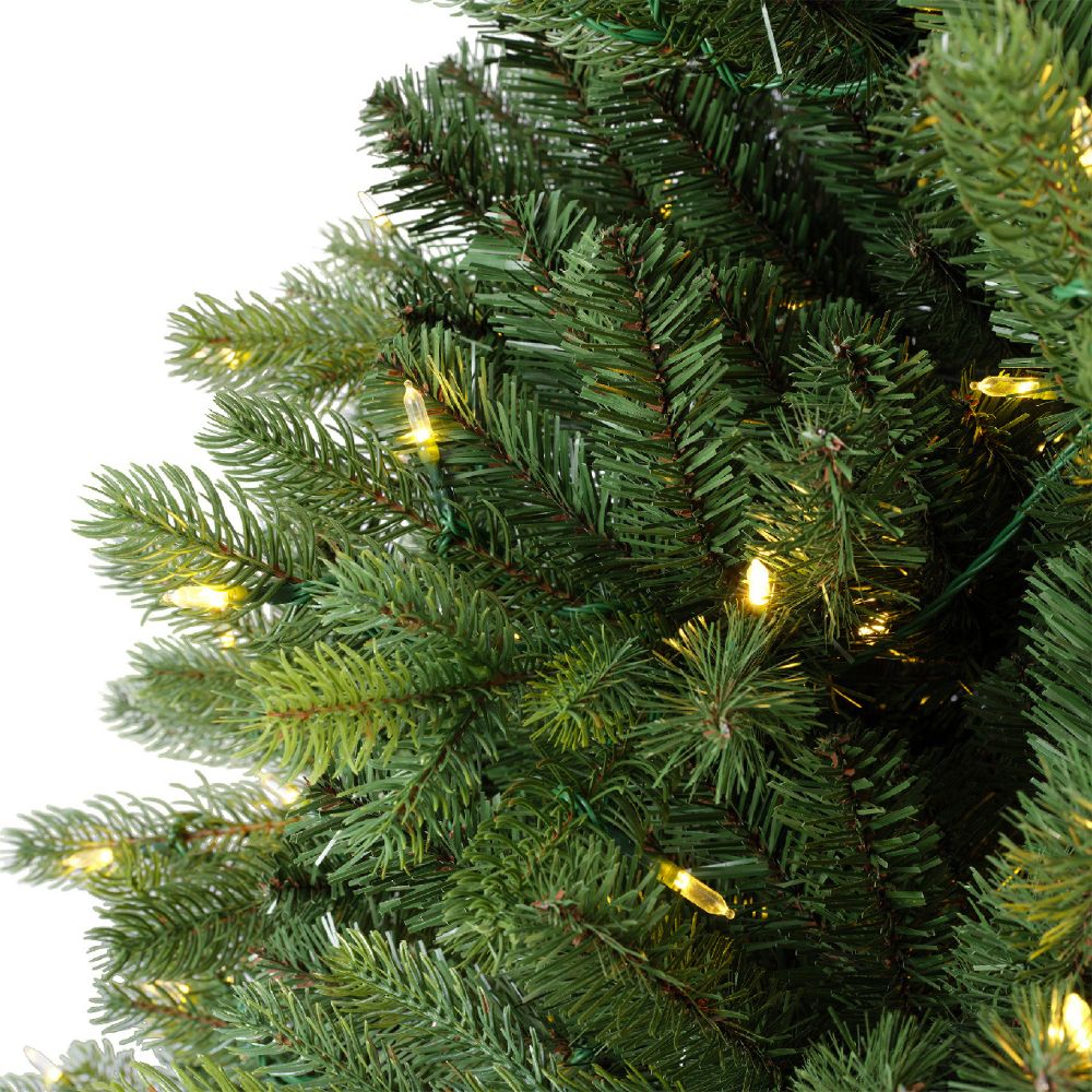 Everlands 1.8m (6ft) Freiburg Pine Pre-Lit Artificial Christmas Tree