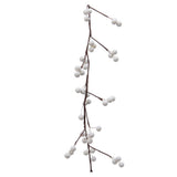 Everlands 130cm White Berries Garland
