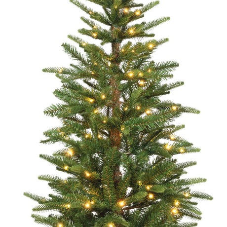 Everlands 2.1m (7ft) Alpbach Fir Pre-Lit Artificial Christmas Tree