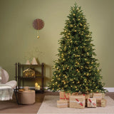 Everlands 2.1m (7ft) Andalo Fir Pre-Lit Artificial Christmas Tree