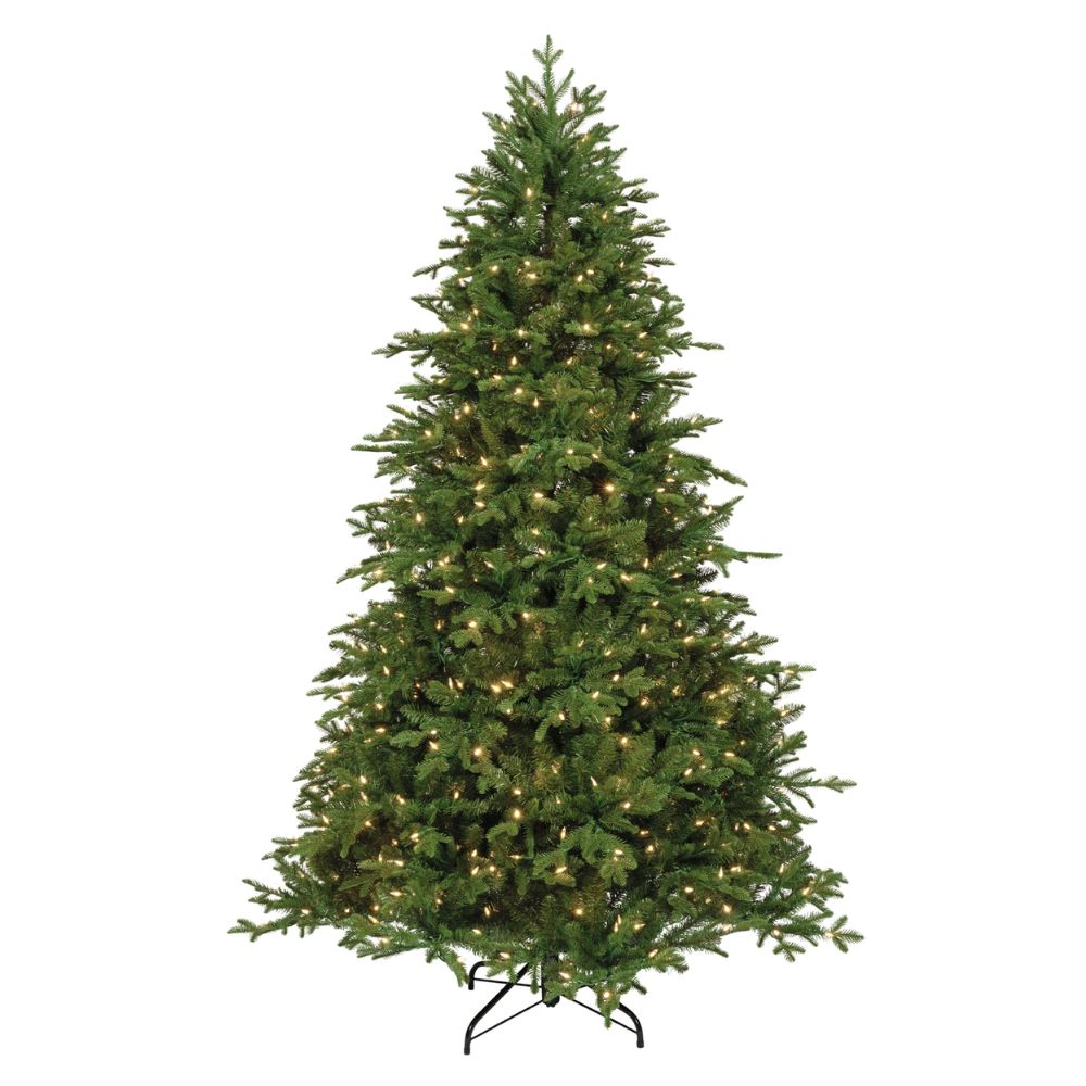 Everlands 2.1m (7ft) Andalo Fir Pre-Lit Artificial Christmas Tree