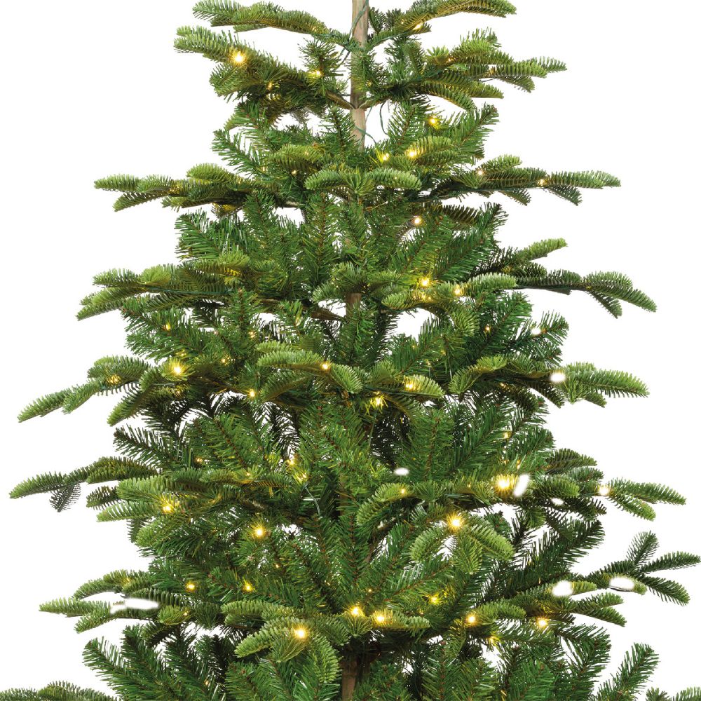Everlands 2.1m (7ft) Balsamea Fir Pre-Lit Artificial Christmas Tree
