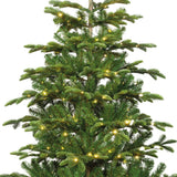 Everlands 2.1m (7ft) Balsamea Fir Pre-Lit Artificial Christmas Tree