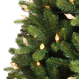 Everlands 2.1m (7ft) Bromont Fir Pre-Lit Artificial Christmas Tree