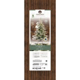 Everlands 2.1m (7ft) Grandis Fir Snowy Pre-Lit Artificial Christmas Tree
