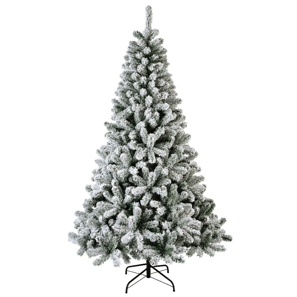 Everlands 2.1m (7ft) Monarch Pine Snowy Artificial Christmas Tree