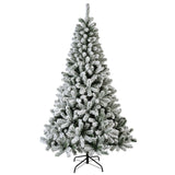 Everlands 2.1m (7ft) Monarch Pine Snowy Artificial Christmas Tree