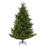 Everlands 2.4m (8ft) Nordmann Fir Pre-Lit Artificial Christmas Tree